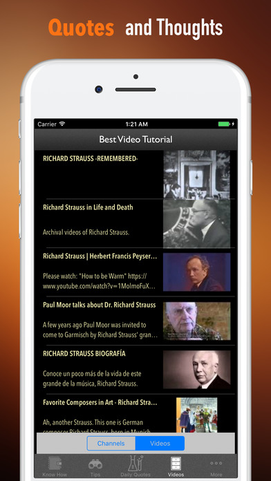 Biography and Quotes for Richard Strauss- Life screenshot 3