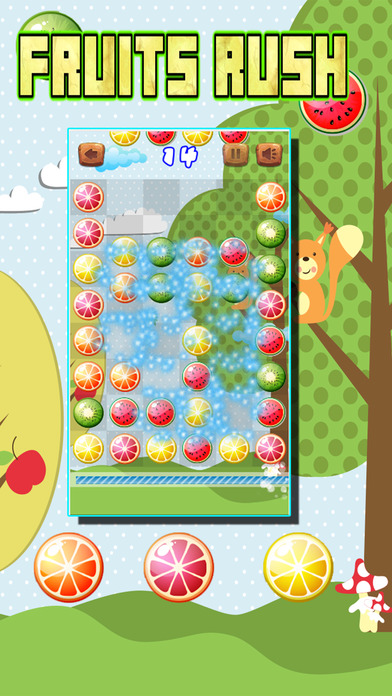 Fruits Rush Game screenshot 2