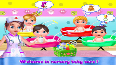 Nursery Crazy Baby - Bath Daycare Games screenshot 2