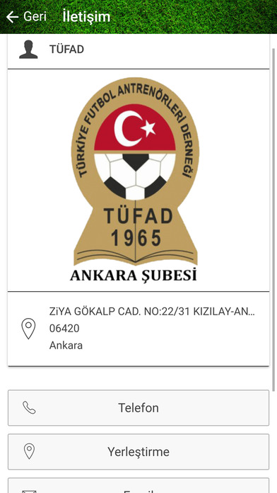 TÜFAD Ankara Şubesi screenshot 4