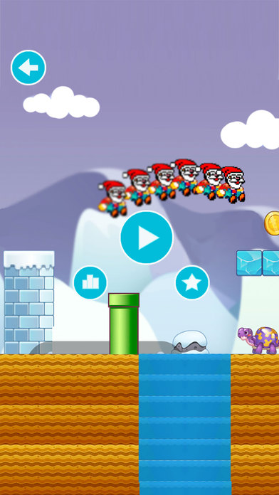 Super Santa Run  - Super Jumping  Adventure screenshot 3