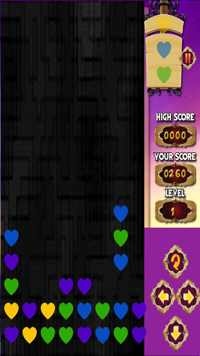A Hearts Blocks Puzzle screenshot 2
