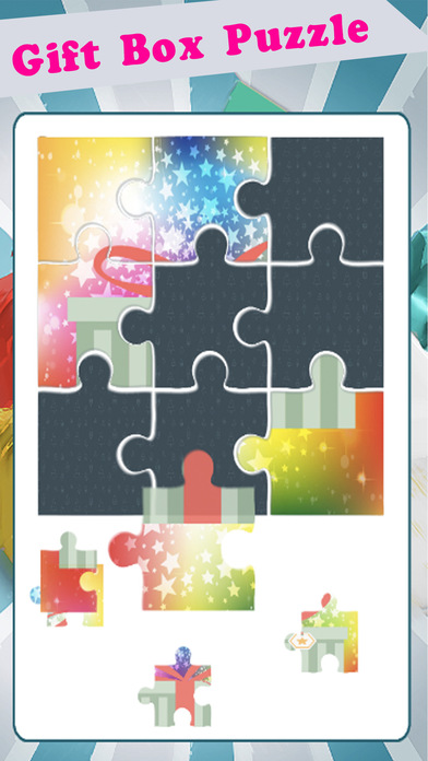 Christmas Gift Box Jigsaw Puzzle Game screenshot 2