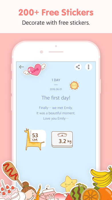 BabyBook - Write the most simple parenting diary screenshot 2