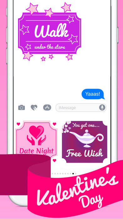 Valentine's Day Coupons Sticker Pack screenshot 3