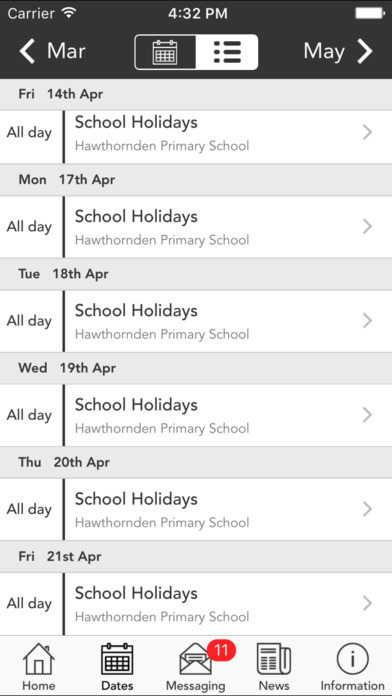 Hawthornden Primary School screenshot 2
