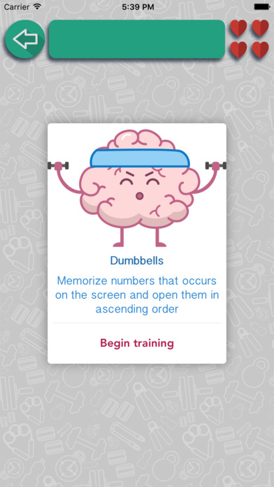 Brain Fitness Memory Training screenshot 2