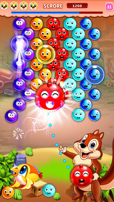 Bubble Shooter Squirrel Game screenshot 3