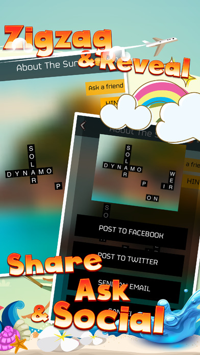 Summer Vacation Words Connect Game Pro screenshot 2