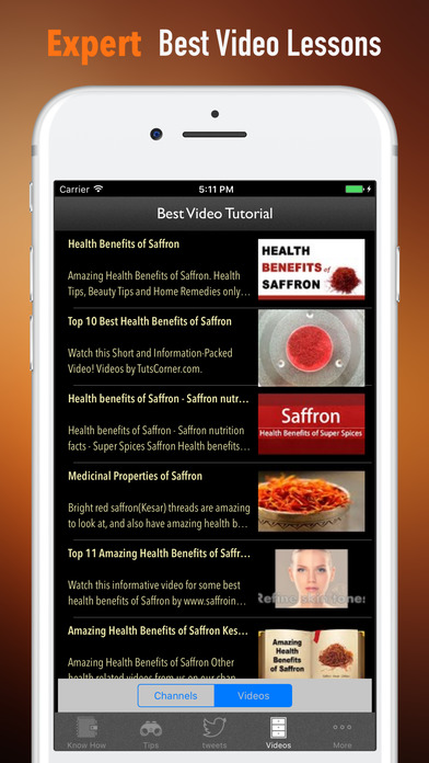 Saffron Health Benefits-Herbal Remedies and Tips screenshot 3