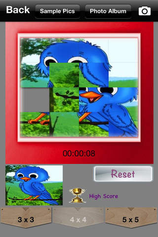 Sliding Puzzle - Picture On-Screen Puzzle Game!!! screenshot 3