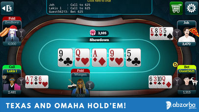 Screenshot 1 Poker Live Omaha & Texas