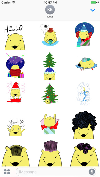 POMPON stickers By_P screenshot 2