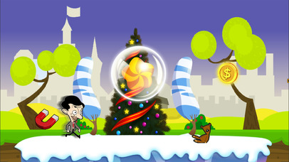 Mr pean Run in Candy world -  free Games screenshot 2