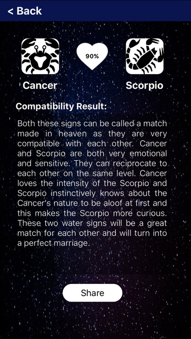 Calculate Your Zodiac Love Compatibility screenshot 2