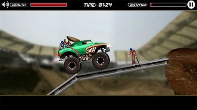 Monster Truck Hill Racing Simulation screenshot 2