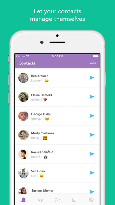 Foldid - Hang with a better Contacts app screenshot 2