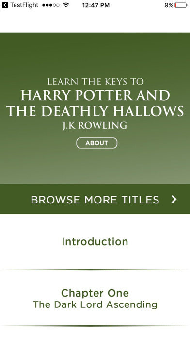 Summary For Harry Potter And The Deathly Hallows screenshot 2