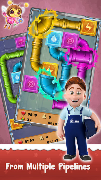 Puzzle Games: Pipe Twister Free screenshot 4