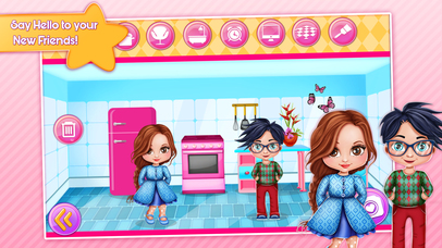 Dollhouse Games for Girls: Design Your Own House screenshot 3