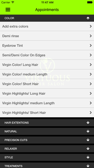 Virtuous Hair Salon screenshot 3