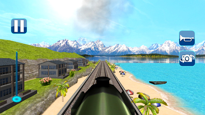 Train Sim Free Ride Adventure 3D screenshot 3