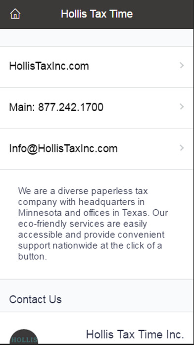 Hollis Tax Time screenshot 2