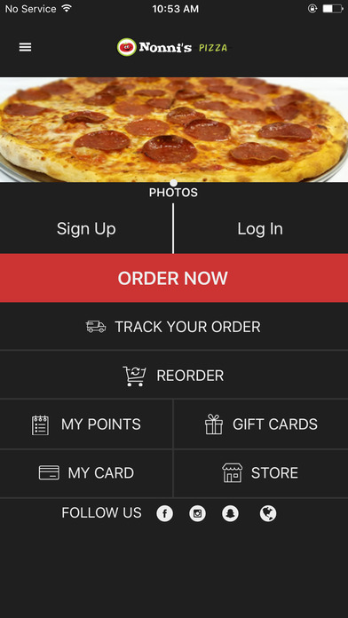 Nonni's Pizza screenshot 2
