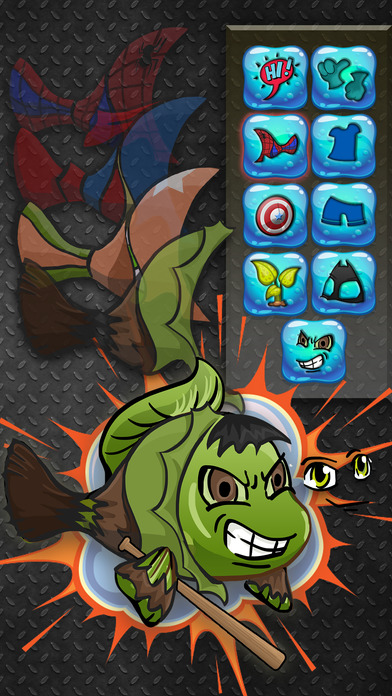 Create Superhero Avatar on The Fish Characters screenshot 2