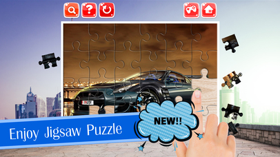Sport Cars Magic Jigsaw Puzzles Game Play Memories screenshot 2