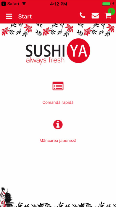 SushiYA Brasov screenshot 2