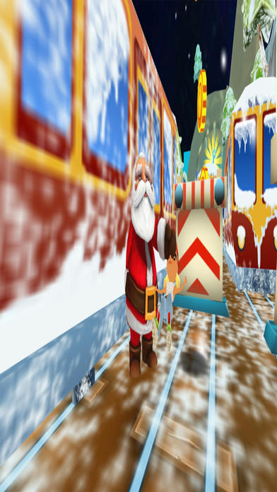 Xmas The Santa Running Speed Dash Surfers screenshot 4