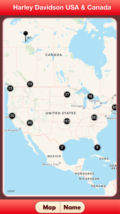 The Best App For Harley Davidson Locations screenshot 2