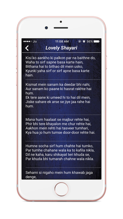 Hindi English Shayari App screenshot 4