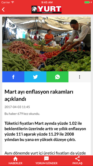 Yurt Gazetesi screenshot 2