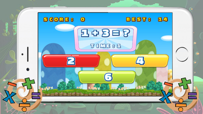 123 genius basic addition cool math games screenshot 2