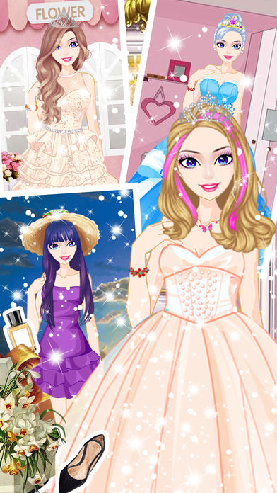 Royal Princess dress - Beauty Salon Game for Girls screenshot 3