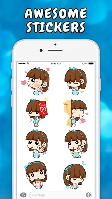About Girl Stickers screenshot 3