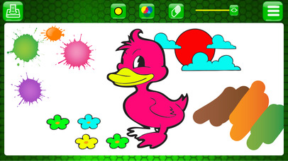 Duck Wonder Lucky Coloring Puzzle for Kids screenshot 2