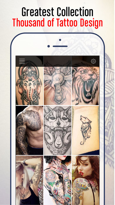 Tattoo Design Idea - Virtual Tattoo Design screenshot 2