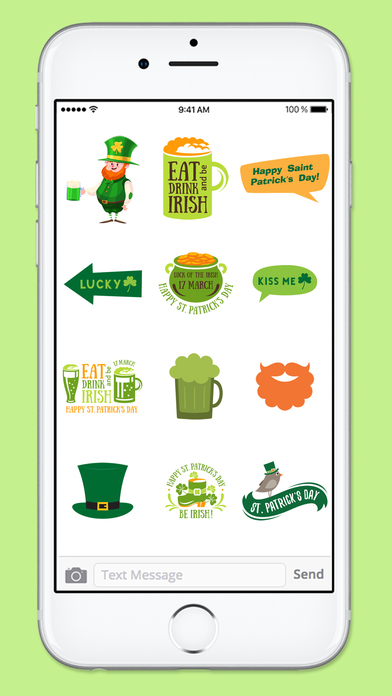St Pattys Day Stamps Sticker Pack screenshot 3