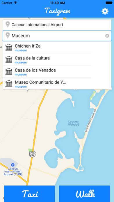 Taxigram Cancun screenshot 2
