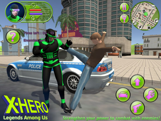 X-Hero: Legends Among Us Pro на iPad