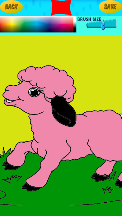 Draw Sheep Coloring Book For Kids Version screenshot 2