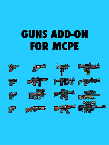 GUNS ADD-ON for Minecraft Pocket Edition screenshot 2