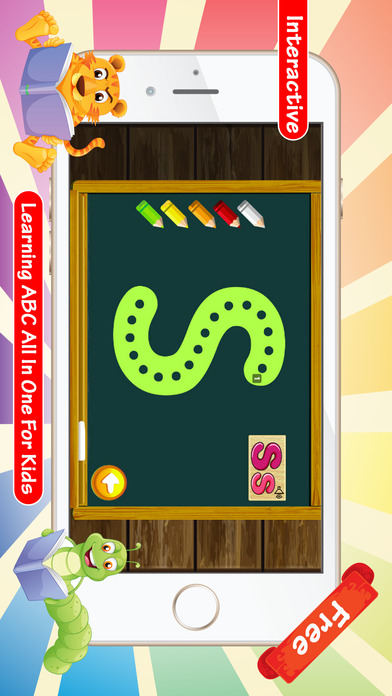 Learning ABC Alphabet a-z Vocabulary For Kids Free screenshot 3