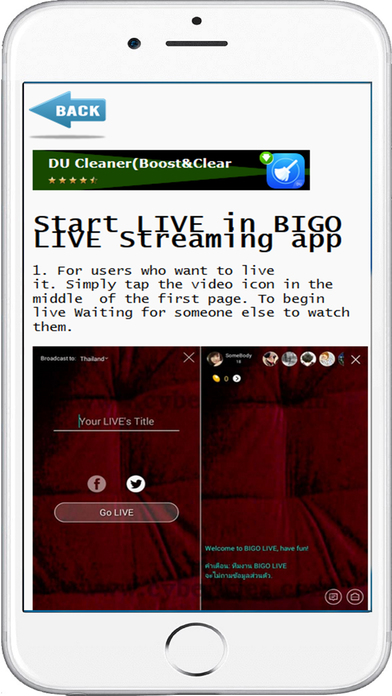 Guide for BIGO LIVE Video Stream - New Tips screenshot 3