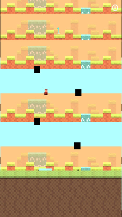 Mini Man Blocky World Adventures screenshot 2