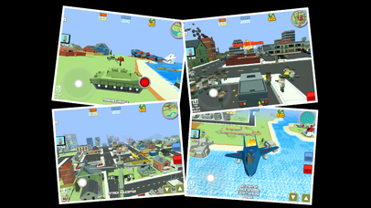 Blocky War - Cube City Defense screenshot 3