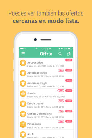 Offrie - Ofertas y descuentos screenshot 2